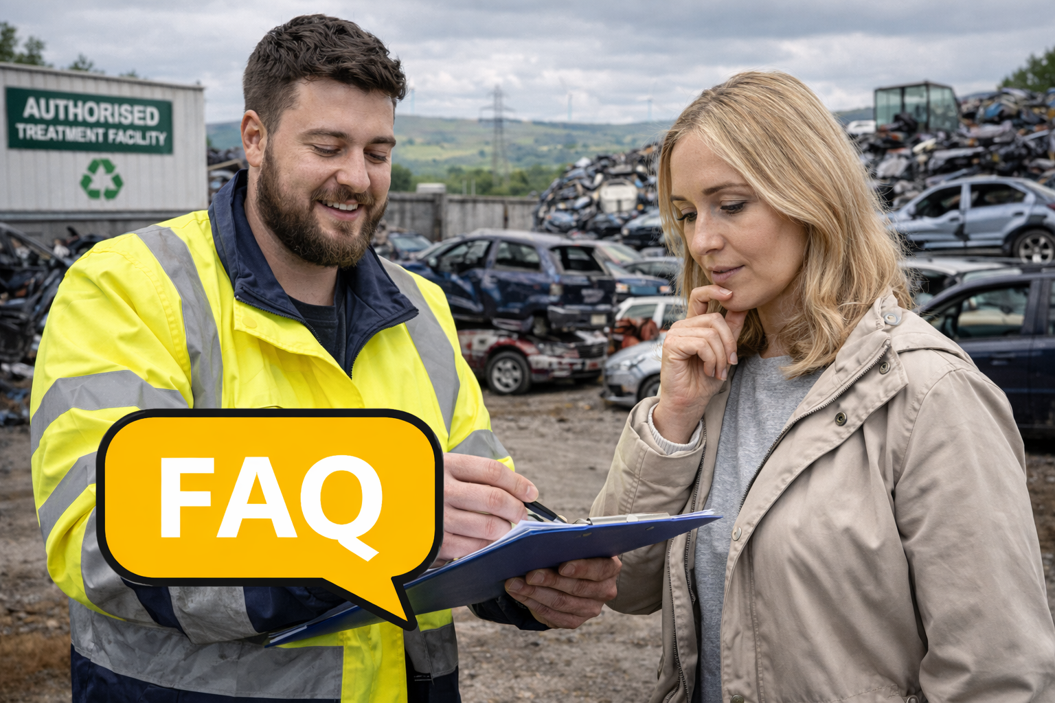 Scrap car FAQs and advice in Newton-le-Willows
